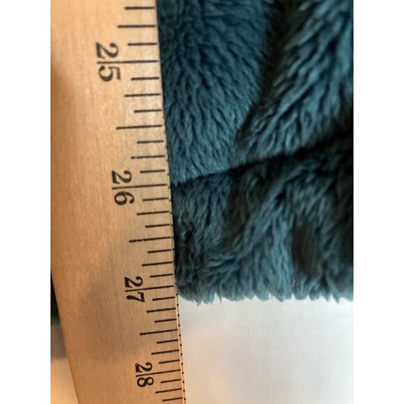 The North Face Womens Osito Full Zip Fleece Jacket Long Sleeve Size L Teal - Picture 5 of 9